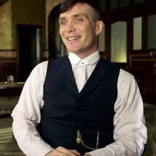 😂 5e039b79 Thomas Shelby Peaky Blinders Thomas Shelby, Peaky Blinders, Cillian Murphy, actor, serie TV, gangster, drama telegram sticker