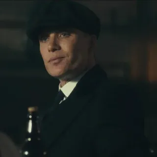 🚬 e3fedadc Tommy Shelby Peaky Blinders ピーキー・ブラインダーズ, トーマス・シェルビー, キリアン・マーフィー, キャラクター, 海外ドラマ telegram sticker