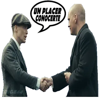 🤝 084ccc78 UN PLACER CONOCERTE ทักทาย, จับมือ, การประชุม, สเปน telegram sticker