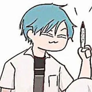 🎸 5f703e9c Spritz! anime, nhãn dán, nhân vật, phim hoạt hình whatsapp sticker