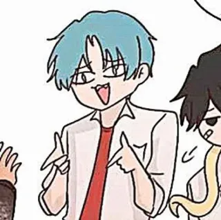 🎸 9e721a2a Phim hoạt hình, Anime, Nhân vật, Đàn ông, Hình minh họa whatsapp sticker