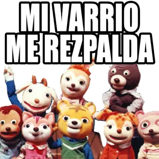 👬 31e37b86 MI VARRIO ME REZPALDA społeczność, wsparcie, sąsiedztwo, przyjaźń, grupa, zwierzęta telegram sticker