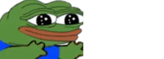 😊 87478e22 Pepe the Frog пепе, лягушка, грустный, мем telegram sticker