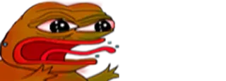 😡 898cc5c3 Pepe the Frog Мем, Лягушка, Пепе, Грустный telegram sticker