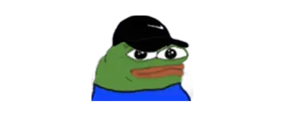 😐 089ab4d9 Pepe the Frog Pepe, Kikker, Meme, Internet cultuur telegram sticker