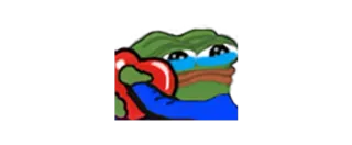 😢 1683cdae Pepe the Frog pepe, kikker, trieste kikker, meme, hart telegram sticker