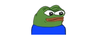 😡 45ef1fc1 Pepe the Frog Pepe de kikker, Meme, Internetmeme, Kikker, Boos telegram sticker