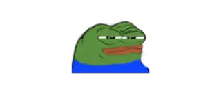 🤨 534b08a3 Pepe the Frog pepe, kikker, meme, internet, cartoon telegram sticker