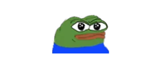 😐 8384d585 Pepe the Frog Pepe, kikker, meme, internet cultuur, boos telegram sticker