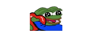 😍 9ecba1ca Pepe the Frog Meme, Pepe, Kikker, Liefde, Hartverwarmend telegram sticker