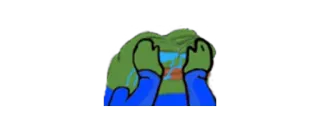 😭 e6afd986 aanstootgevend, meme, cartoon, middelvinger telegram sticker