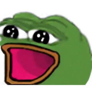 😱 073a7d1d Pepe the Frog pepe, rana, meme, emoticono, internet, exagerado whatsapp sticker