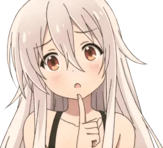 🤔 434fdce1 Anime, Gadis, Lucu, Karakter, Ilustrasi telegram sticker