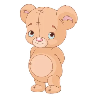 😊 8c956705 teddy bear, toy, stuffed animal, cute, cartoon telegram sticker