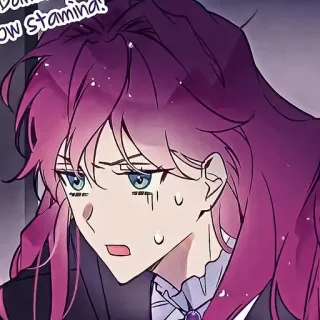 💭 b644c2fe Low stamina! 动漫, 漫画, 角色, 表情, 低体力, 疲惫 telegram sticker