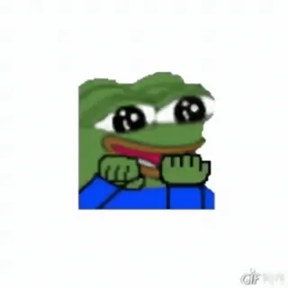 🖕 c9bd2e00 Pepe the Frog pepe, กบ, มีม, คาวาอิ, น่ารัก telegram sticker