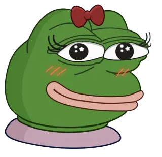 🙎 623b9838 Pepe the Frog Meme, Kikker, Pepe, Sticker, Cartoon whatsapp sticker