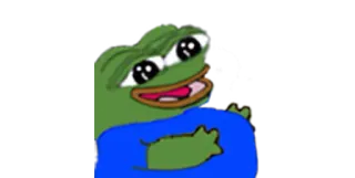 🍔 5eaf1387 Pepe the Frog Pepe de Kikker, Kikker, Meme, Internetmeme, Emoticon, Internetcultuur telegram sticker
