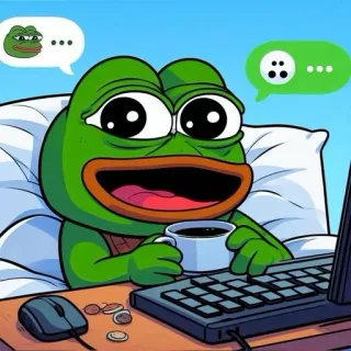 🌟 b875ce9d Pepe the Frog Meme, Katak, Internet, Pepe telegram sticker