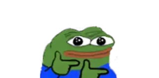 🤡 2a161694 Pepe the Frog Pepe, rana, meme di internet, emote Twitch telegram sticker
