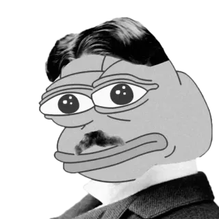 😕 f7a429ca Pepe the Frog pepe, grenouille, mème, mème internet whatsapp sticker