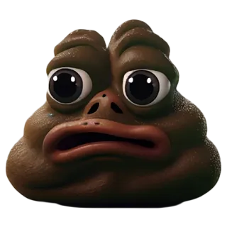 💩 9da9c62b Pepe the Frog Пепе лягушонок, Мем, Интернет-мем, Лягушка, Грустная лягушка, Популярный мем telegram sticker