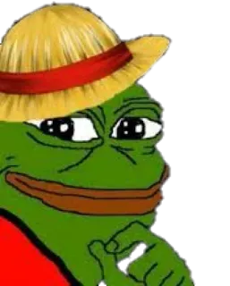 🤔 75656184 pepe, katak, meme, topi, angkuh telegram sticker