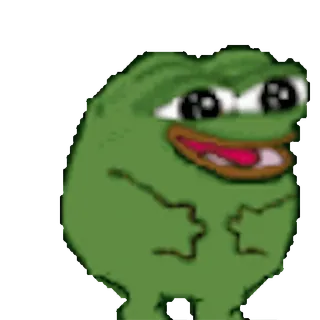 🥳 1d7b43b0 Pepe the Frog pepe, rana, meme, internet, emoji telegram sticker