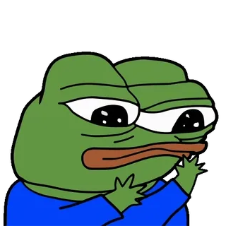 👏 f2fbc675 Pepe the Frog pepe, rana, meme telegram sticker