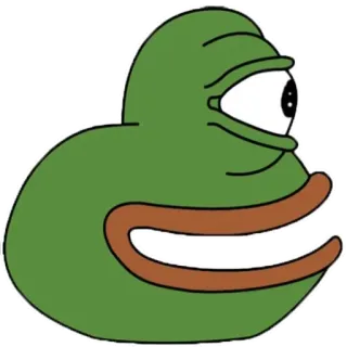 😃 17097937 Pepe the Frog ペペ, カエル, ミーム, ネット telegram sticker