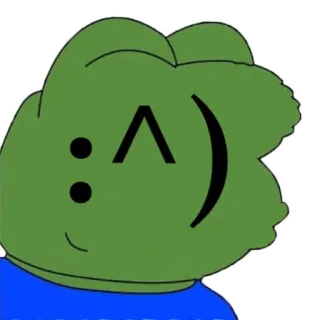 🙃 958bb9bf Pepe the Frog pepe, カエル, ミーム, インターネット, アニメ, キャラクター telegram sticker