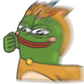 😺 7fd3a91f Pepe pepe, frog, meme, internet meme, cartoon telegram sticker