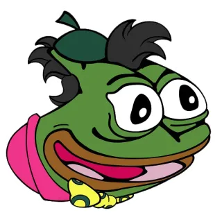 🐺 85f9fc9c Pepe the Frog Pepe, Katak, Meme, Meme internet telegram sticker