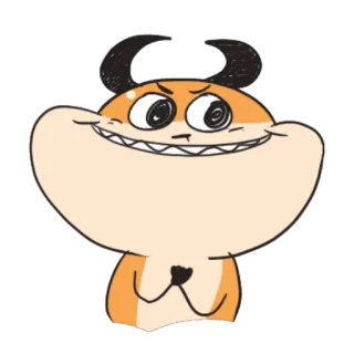 😈 cf198aad 만화, 캐릭터, 괴물, 악마, 악령, 악당 telegram sticker