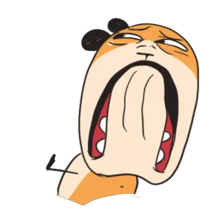 😱 ef9832fd 햄스터, 동물, 웃긴, 표정, 밈 telegram sticker