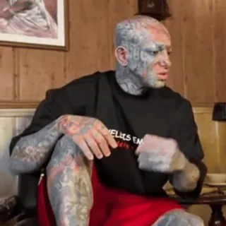 😑 42c3160a Uomo tatuato, Body art, Tatuaggi, Uomo whatsapp sticker