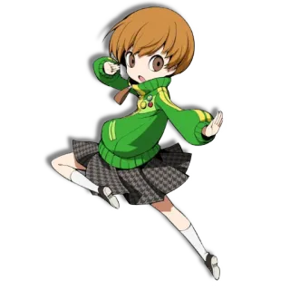 👐 1cf70927 Chie Satonaka Persona 4 アニメ, マンガ, ゲーム, 里中千枝, ペルソナ, ペルソナ4 telegram sticker