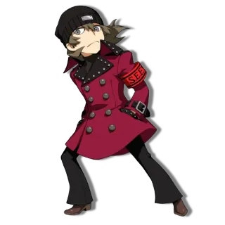 🤨 42185d93 Ken Amada Persona 3 アニメ, 少年, ゲーム, キャラクター, SEES telegram sticker