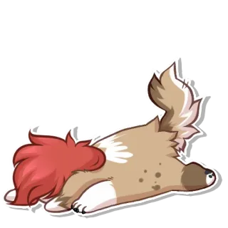 😣 5594f802 cachorro, animal, adesivo, fofo, desenho animado whatsapp sticker