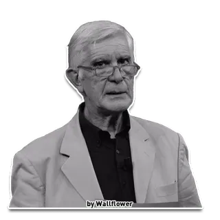 🤓 73abf7d0 by Wallflower 남자, 안경, 소심한 사람 telegram sticker