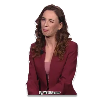 😉 f6963aae by Wallflower 여자, 윙크, 인물사진, 소극적인, 사람 telegram sticker