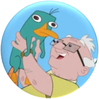 Phineas & Ferb @Stickersey whatsapp stickers