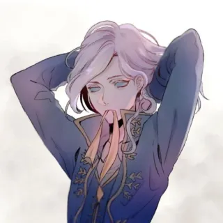 📷 9c6dfd23 charakter, illustration, kunstwerk, anime stil, männlich telegram sticker