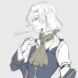 📷 bc4a63e2 @Varelserz Kunst, Illustration, Zeichnung, Skizze, Figur, Digitale Kunst telegram sticker