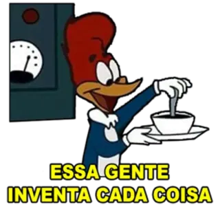 Picapau @gibiteca whatsapp stickers