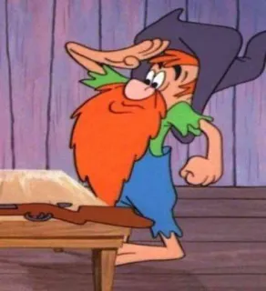 👮‍♂ 4bc0e660 Yosemite Sam Looney Tunes Cartoon, Looney Tunes, Yosemite Sam, Bergmann, animiert telegram sticker