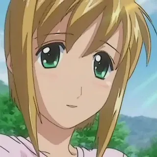 🍦 b9e3f040 anime, girl, cute, cartoon whatsapp sticker