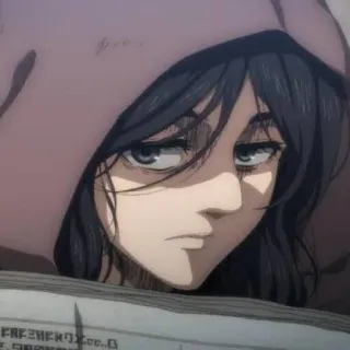 ❤️ 985985ba Eren Yeager Attack on Titan anime, personage, Eren, Attack on Titan, moe, slaperig telegram sticker