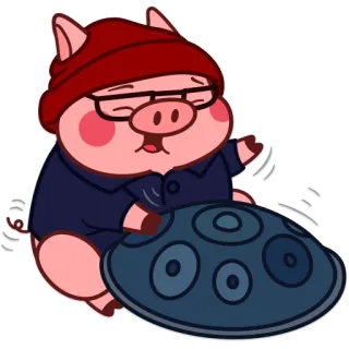 Pig Valera @Pig_and_friends / @Mari_Deinos telegram stickers