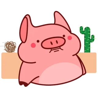 Pig Valera @Pig_and_friends / @Mari_Deinos telegram stickers